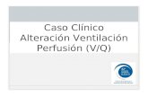 Haga clic para modificar el estilo de subtítulo del patrón Caso Clínico Alteración Ventilación Perfusión (V/Q)