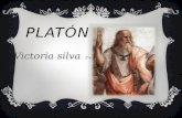 PLATÓN Victoria silva. TEMAS DE LA FILOSOFÍA PLATÓNICA:  Platón encuentra dos defectos en Atenea: -Ignorancia de los políticos -Luchas y competencia.
