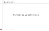 Matemática Básica(Ing.)1 Sesión 6.1 Funciones Logarítmicas.