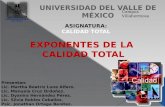 Campus Villahermosa ASIGNATURA: CALIDAD TOTAL Presentan: Lic. Martha Beatriz Luna Alfaro. Lic. Manuela Cruz Ordoñez. Lic. Dyanira Hernández Pérez. Lic.