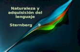 Naturaleza y adquisición del lenguaje Sternberg 9.