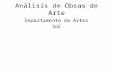 Análisis de Obras de Arte Departamento de Artes SGC.