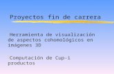 Proyectos fin de carrera zHerramienta de visualización de aspectos cohomológicos en imágenes 3D zComputación de Cup-i productos.