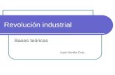 Revolución industrial Bases teóricas José Morilla Critz.