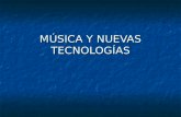 MÚSICA Y NUEVAS TECNOLOGÍAS. 1. Historia de la grabación y reproducción del sonido.