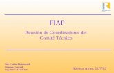 FIAP Reunión de Coordinadores del Comité Técnico Ing. Carlos Matyszczyk Gerente General República AFAP S.A. Buenos Aires, 22/7/02.