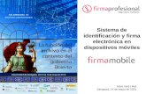 Sistema de identificación y firma electrónica en dispositivos móviles Marc Giró i Mut Zaragoza, 14 de mayo de 2015.