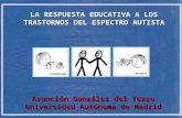 LA RESPUESTA EDUCATIVA A LOS TRASTORNOS DEL ESPECTRO AUTISTA Asunción González del Yerro Universidad Autónoma de Madrid.