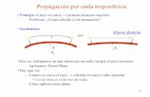 1. 2 3 4 5 6 Modelo de tierra curva Con refracción, k =4/3 Sin refracción donde k es factor de modificación del radio terrestre htht hrhr d v = d.