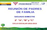 REUNIÓN DE PADRES DE FAMILIA SEGUNDO BIMESTRE 2° “A”, “B” y “C” CICLO ESCOLAR 2012-2013.
