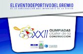 La Cámara Colombiana de la Construcción - Camacol Valle realiza desde hace 21 años los Juegos Deportivos de la Construcción, certamen deportivo que promueve.