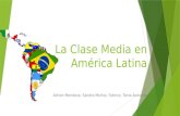 La Clase Media en América Latina Adrian Mendoza, Sandra Muñoz, Fabrice, Tania Acevedo.