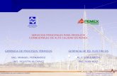 Combustibles de Alta Calidad en PEMEX Instituto de Investigaciones Eléctricas caromo@iie.org.mx. / erp@iie.org.mx SERVICIOS PRINCIPALES PARA PRODUCIR COMBUSTIBLES.