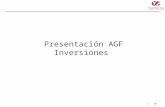 1 Presentación AGF Inversiones. 2 Agenda I.Visión Economía Global y Chile Juan Daniel Díaz- Depto. de Estudios II. Renta Variable Internacional Juan Pablo.