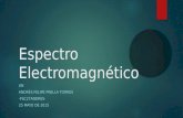 Espectro Electromagnético UN ANDRÉS FELIPE PINILLA TORRES -FSC27ANDRES- 25 MAYO DE 2015.