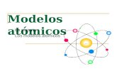 Modelos atómicos La materia Los modelos atómicos.
