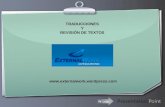 Ihr Logo  TRADUCCIONES Y REVISIÓN DE TEXTOS.