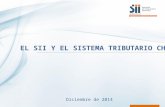 EL SII Y EL SISTEMA TRIBUTARIO CHILENO Diciembre de 2014.