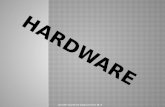 Jennifer Giselle De Diego Romero NL:9.  Definición: Hardware es lo que golpeas cuando falla el software, el Hardware son todos los componentes y dispositivos.