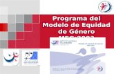 P1-01-07 Programa del Modelo de Equidad de Género MEG:2003.