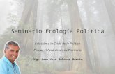 Seminario Ecología Política Solución a la Crisis de lo Político Pensar el Perú desde su Territorio Ing. Juan José Salazar García.