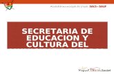 SECRETARIA DE EDUCACION Y CULTURA DEL MUNICIPIO DE YOPAL.