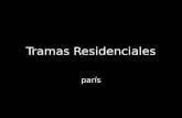Tramas Residenciales parís. situación El tejido residencial está situado al sur este de París. La zona está caracterizada por el río que pasa y las vías.