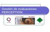 Gestión de evaluaciones PERCEPTION KONOCIMIENTO S.A.
