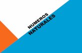 Números Naturales  Los Números naturales, son los que sirven para designar la cantidad de elementos que tiene un cierto conjunto.  Los números naturales.