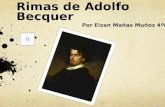 Rimas de Adolfo Becquer Por Eizan Mañas Muñoz 4ºESO.