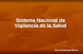 Sistema Nacional de Vigilancia de la Salud Esp. Germán Darío Ronchi.