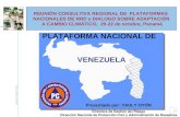 Www.unisdr.org 1 REUNIÓN CONSULTIVA REGIONAL DE PLATAFORMAS NACIONALES DE RRD y DIALOGO SOBRE ADAPTACIÓN A CAMBIO CLIMÁTICO, 20-22 de octubre, Panamá PLATAFORMA.