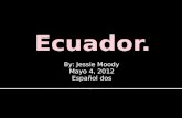 By: Jessie Moody Mayo 4, 2012 Español dos.  Yo fuí por avión.  Yo tomé agua durante el vuelo.  Yo vi una película que se llama “Friday.”