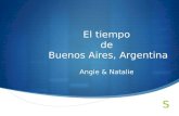 El tiempo de Buenos Aires, Argentina Angie & Natalie.