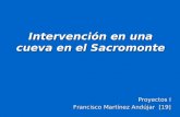 Intervención en una cueva en el Sacromonte Proyectos I Francisco Martínez Andújar [19]