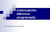 Estimulación eléctrica programada Dr. Francisco R. Dorticós.