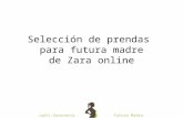 Judit Garaventa Futura Madre Selección de prendas para futura madre de Zara online.