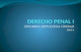 EDUARDO SEPULVEDA CRERAR 2011. CONCEPTOS GENERALES SOBRE EL DERECHO PENAL DENOMINACION.