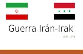 Guerra Irán-Irak 1980-1988. Situación geográfica de Irak e Irán.