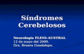 Síndromes Cerebelosos Neurología FLENI-AUSTRAL 12 de mayo del 2009. Dra. Bruera Guadalupe.
