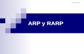 Agosto 2005. ARP y RARP. REDES 2 Introducción. A nivel red los dispositivos se reconocen por su dirección lógica (implementada por software), en TCP/IP.