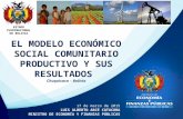 ESTADO PLURINACIONAL DE BOLIVIA 17 de marzo de 2015 LUIS ALBERTO ARCE CATACORA MINISTRO DE ECONOMÍA Y FINANZAS PÚBLICAS EL MODELO ECONÓMICO SOCIAL COMUNITARIO.