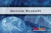 Revisión Microsoft. Actividades Realizadas Establecimiento de modelo de distribución Visibilidad y posicionamiento en canal especializado Promoción y.