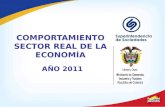COMPORTAMIENTO SECTOR REAL DE LA ECONOMÍA AÑO 2011.