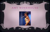 AMY WINEHOUSE. BIOGRAFÍA  Amy Jade Winehouse (Londres, 14 de septiembre de 19833 – ibídemm, 23 de julio de 2011).  Conocida por sus mezclas de diversos.