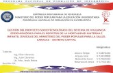 PROYECTO SOCIOTECNOLÓGICO TRAYECTO IV, ABRIL 2011 REPÚBLICA BOLIVARIANA DE VENEZUELA MINISTERIO DEL PODER POPULAR PARA LA EDUCACIÓN UNIVERSITARIA PROGRAMA.