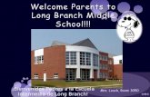 ¡Bienvenidos Padres a la Escuela Intermedia de Long Branch!