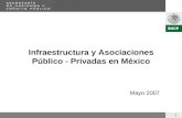 1 Mayo 2007 Infraestructura y Asociaciones Público - Privadas en México.