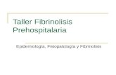 Taller Fibrinolisis Prehospitalaria Epidemiología, Fisiopatología y Fibrinolisis.