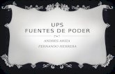 UPS FUENTES DE PODER ANDRES ARIZA FERNANDO HERRERA.